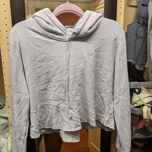 Brandy Melville Light Blue Cotton Sweatshirt